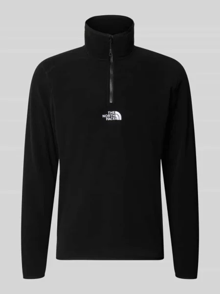 The North Face bluza polarowa EMBROIDERED LOGO czarna