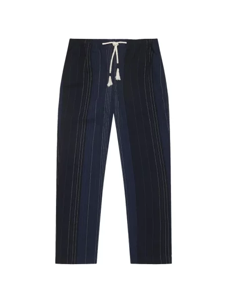 Pantaloni Orlebar Brown cu dungi albastru