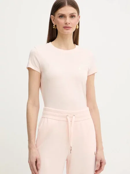 Armani Exchange Tričko béžové