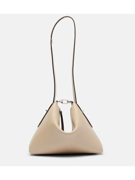Geantă de mână Toteme din piele bej
