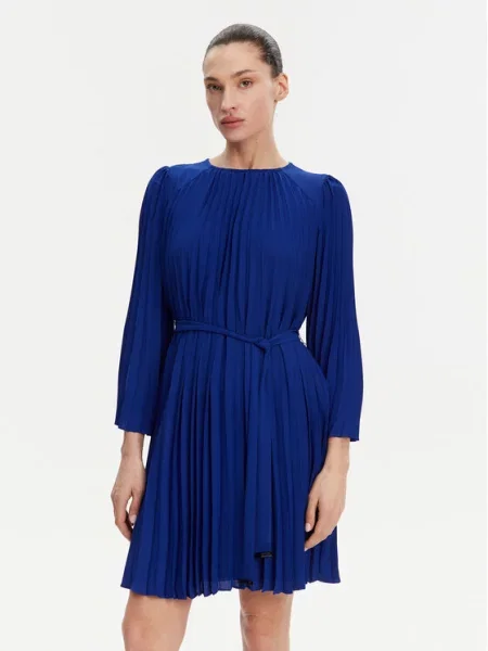 Cocktail obleka DKNY modra