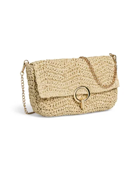 PIECES Geantă de umăr PCGAMNA' bej