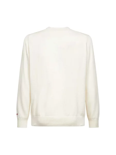 Sweter Mc2 Saint Barth wełniany beżowy