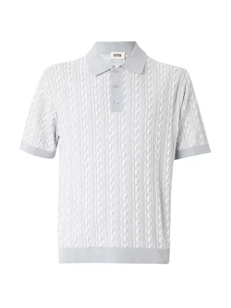 DRYKORN Svetr TAMIAN světlemodrá bílá