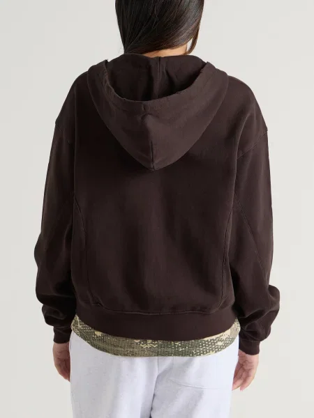 Bluza z kapturem Dime brązowa