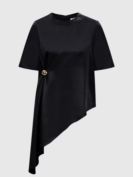 Асиметрична блуза MADEA із шовку Loulou De Saison чорна