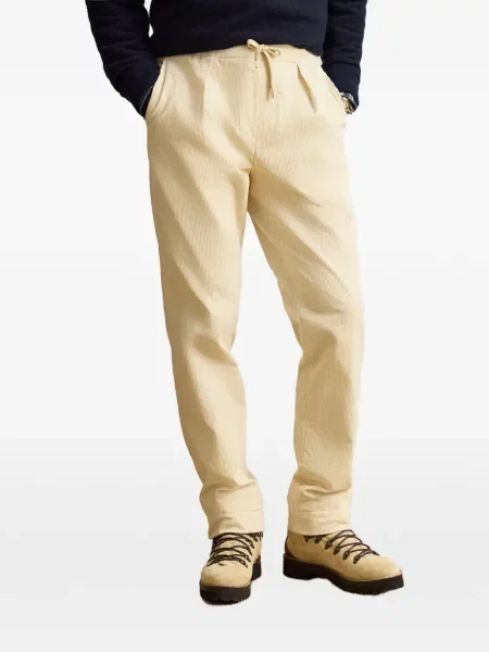 Samt hlače Ralph Lauren Purple Label ljubičasta