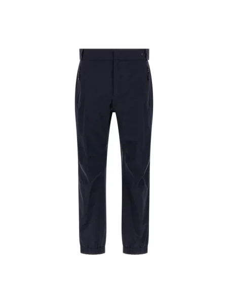 Spodnie dresowe Moncler do biegania niebieskie