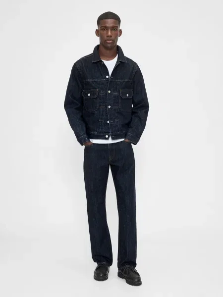 Ravne kavbojke Gap modra