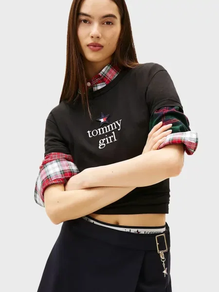 Футболка Tommy Jeans черная