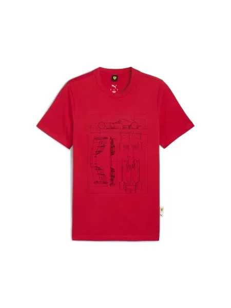 Koszulka Scuderia Ferrari Sportswear z grafiką