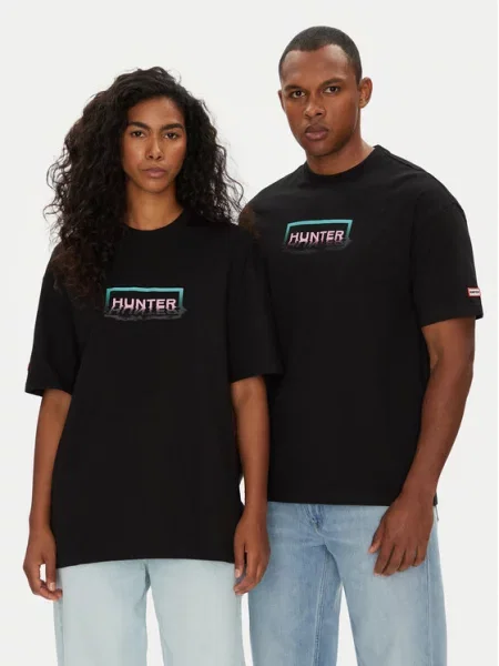 Hunter T-Shirt Abele UNISEX czarny