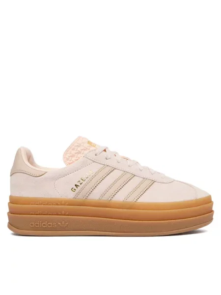 ADIDAS ORIGINALS Niske tenisice GAZELLE BOLD roza / puder roza ružičasta