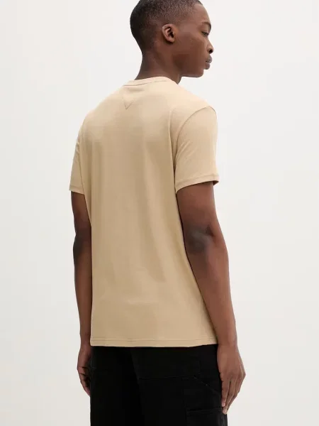 Tommy Jeans t-shirt beżowa