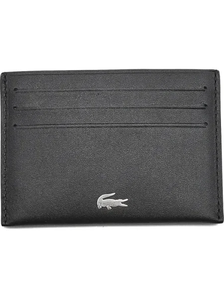 Lacoste Bőr pénztárca fekete