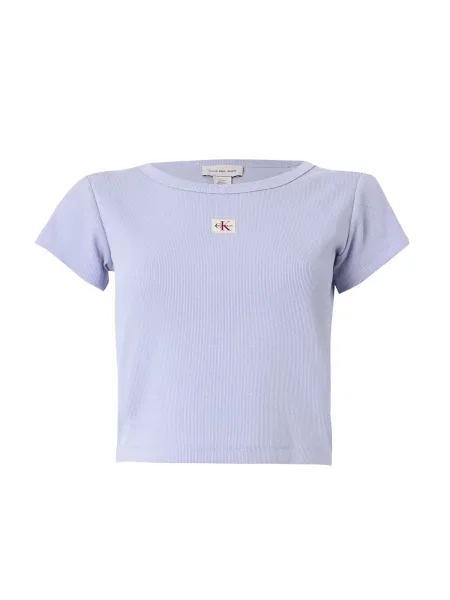 Calvin Klein Jeans Tricou mov liliachiu albastru