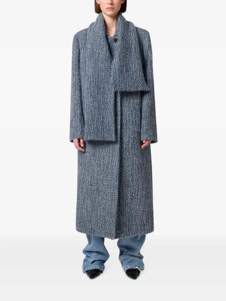 Palton Msgm albastru