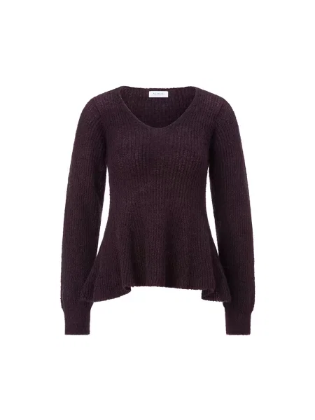 Sweter Rich & Royal fioletowy