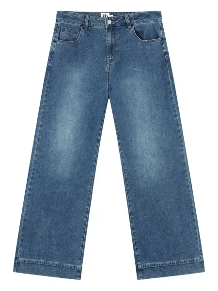 Jeansy B+ab plecione niebieskie