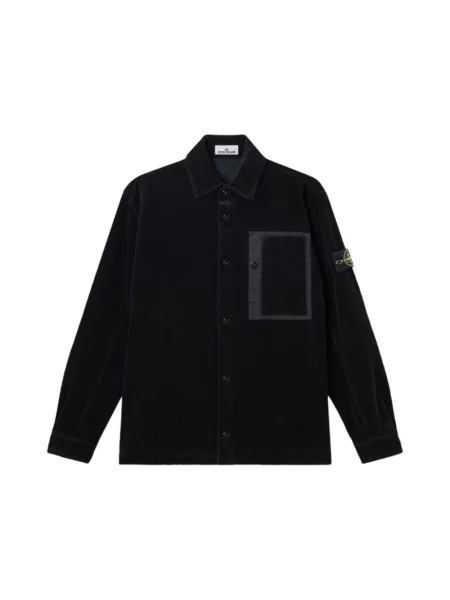 Lekka kurtka Stone Island z kamieniami czarna