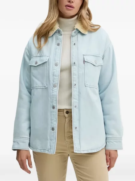 Дънки Levi's® от рипсено кадифе с качулка черно