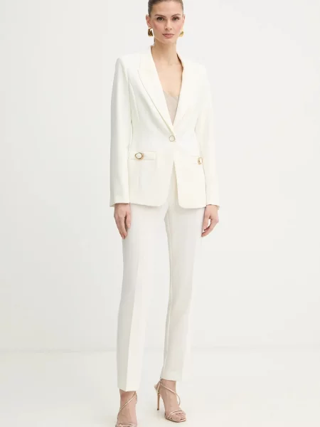 Marciano by Guess spodnie ZAIRA beżowe