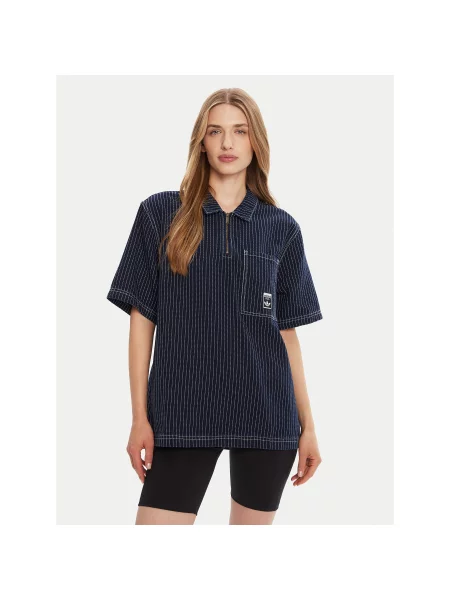 Adidas Поло Wabash Loose Fit cиній