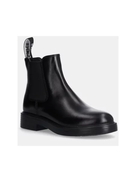 Buty do kostki Camper skórzane czarne