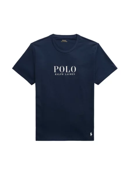 Piżama Polo Ralph Lauren klasyczna niebieska