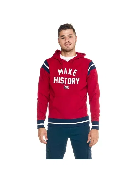 Retro mikina Leone 1947 červená