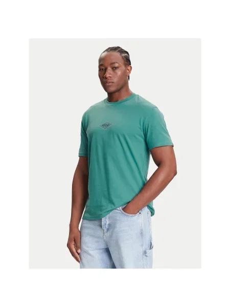 Quiksilver Футболка Ev Swell Ovation Ss Comfort Fit зелений