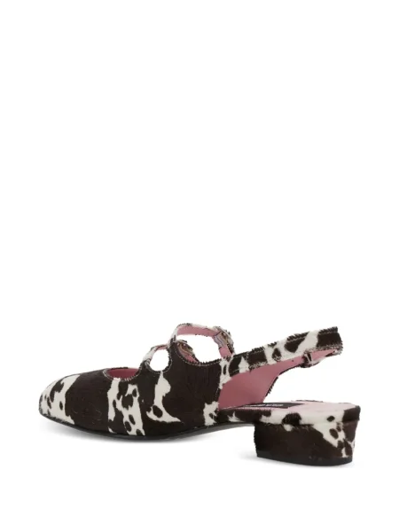 Pantofi cu toc Carel Paris slingback maro