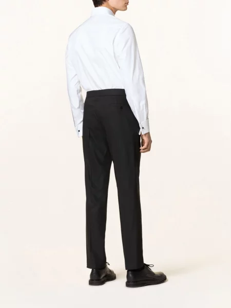 Profuomo Košile Slim Fit S Ohrnovací Manžetou bílá