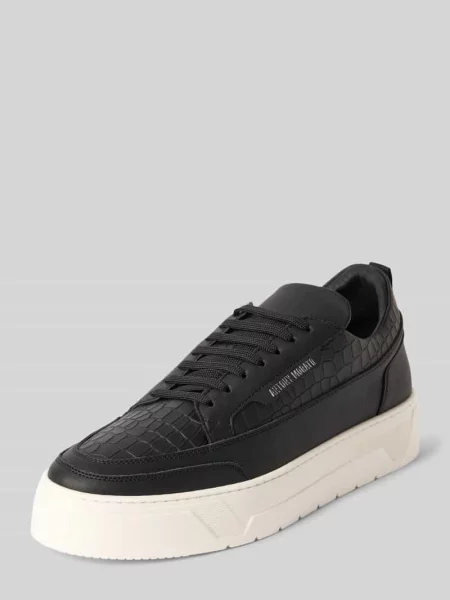 Sneakersy z naturalnej skóry model FLINT' Antony Morato czarne
