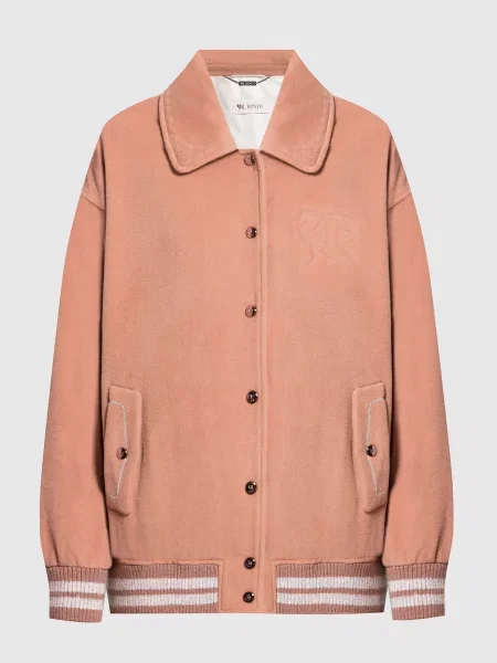 Куртка з ланцюжком моніль Rindi рожева