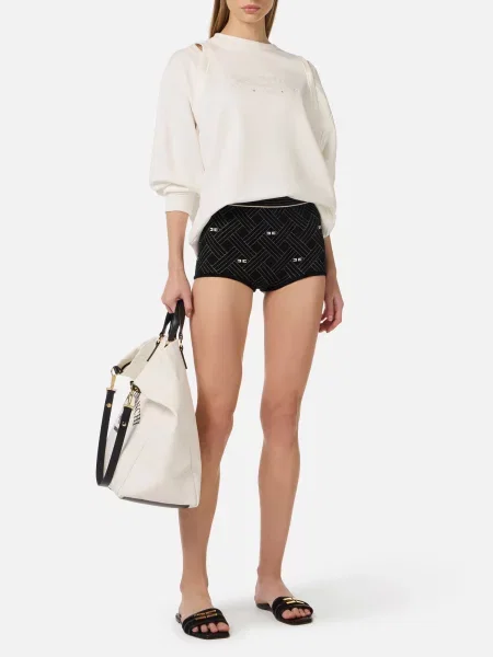 Свитер Elisabetta Franchi бежевый