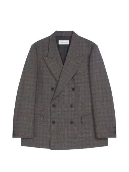 Sacou Dries Van Noten de lână gri