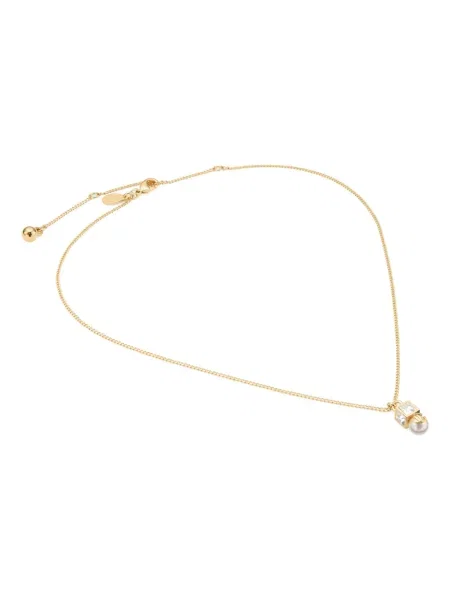 Pandantiv Jimmy Choo cu perle auriu