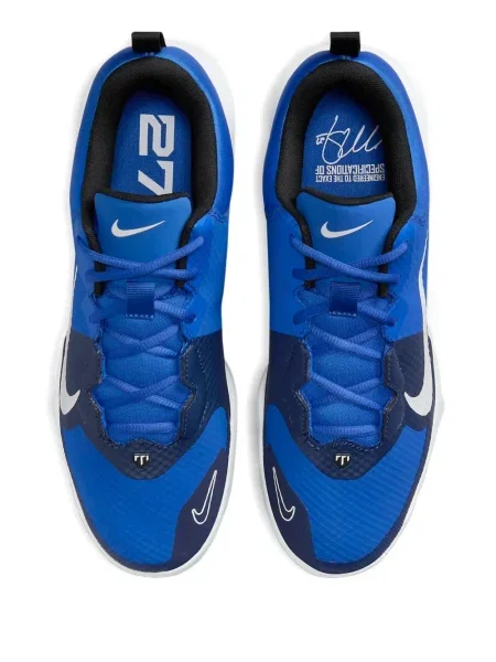 Половин цип маратонки Nike Air Zoom бродирани бяло