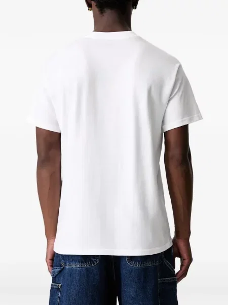 Tricou Carhartt Wip cu imagine alb