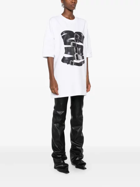 Tricou Hamza cu imagine alb