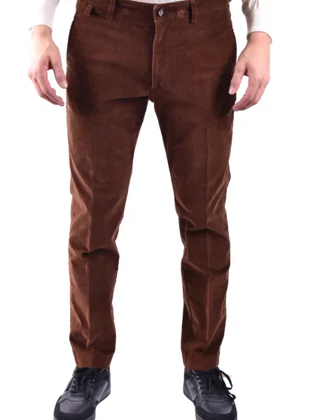 Hlače Paolo Pecora črna