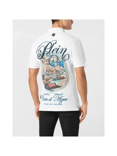 Koszulka polo Philipp Plein biała