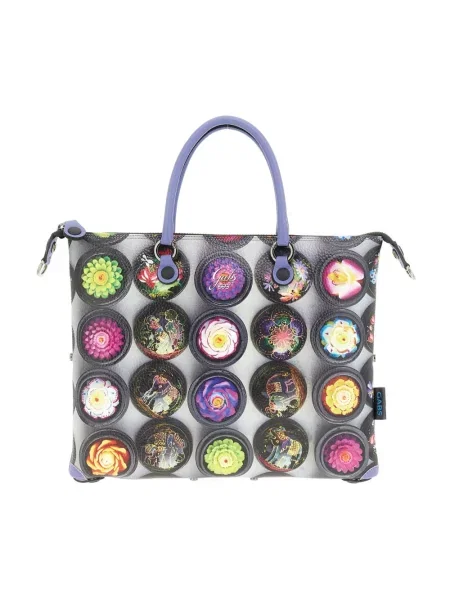 Wielobarwność torebka skórzana Gabs skórzana