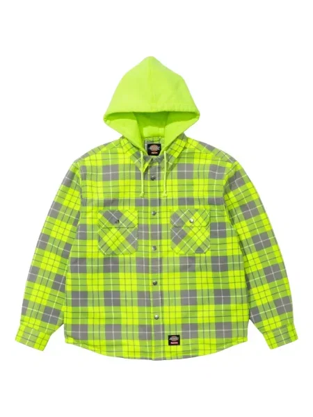 Cămașă Supreme cu glugă verde