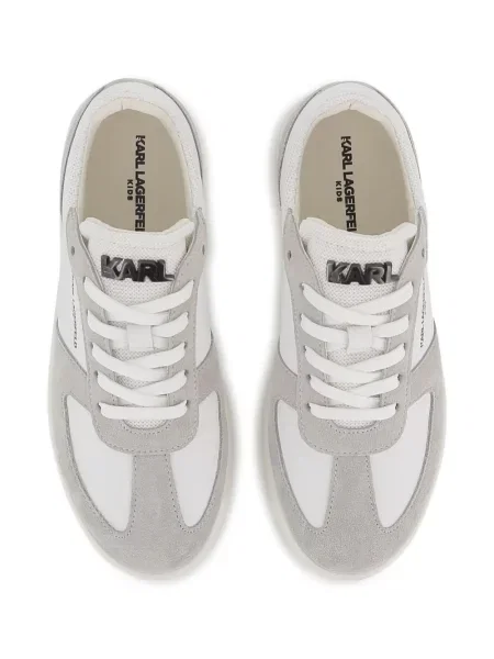 Sneakersy dziecięce Karl Lagerfeld białe