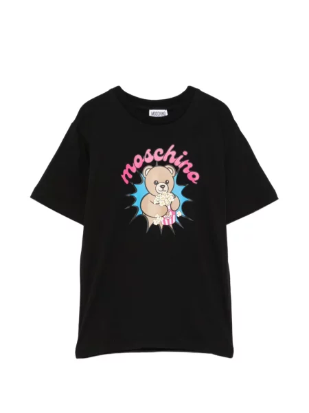 Koszulka dziecięca Moschino czarna