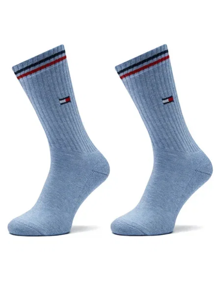 Чорапи Tommy Jeans 2 броя синьо