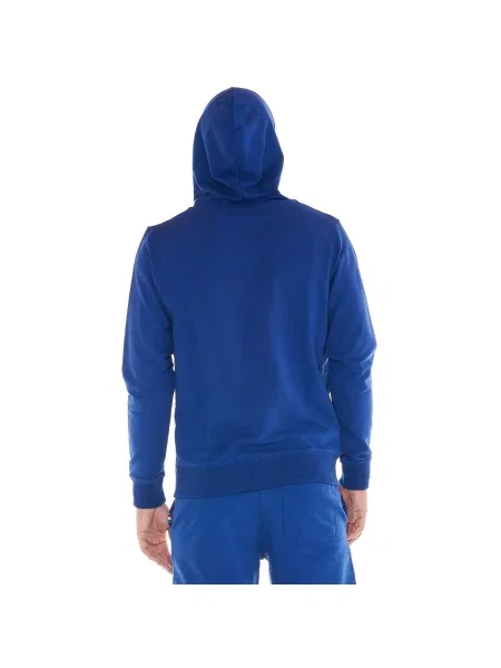Fleece fleece melegítő felső Leone 1947 kék