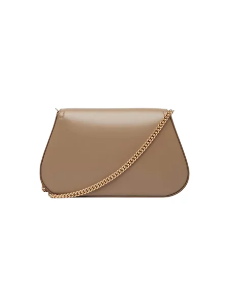 Geantă cu mânere cu lanț Calvin Klein kaki